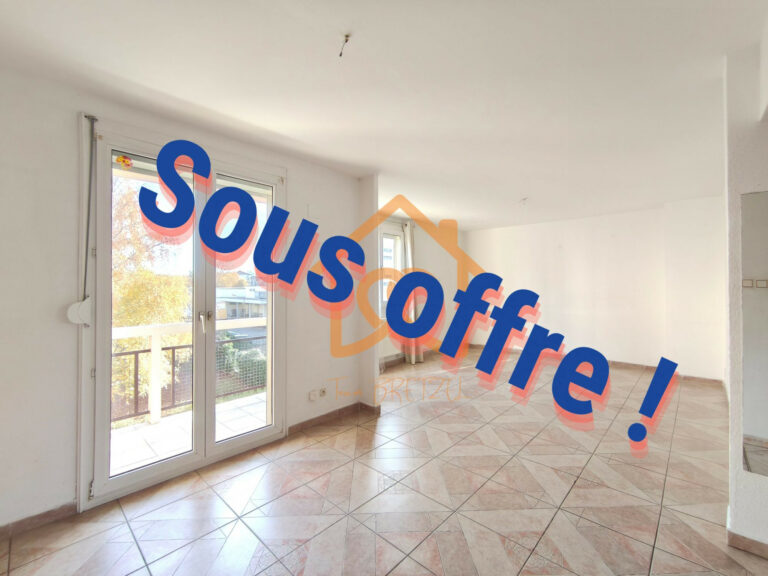 Bel Appartement traversant à la Meinau, 2ème étage avec 3 cha - Premi'home Agence immobilière Aix En Provence